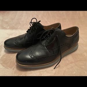 Black Cole Haan Grand OS dress shoe